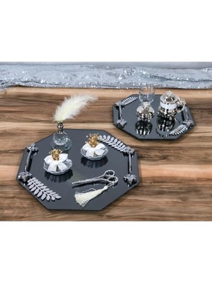 Gümüş Nişan ve Damat Kahvesi Takımı, Şık ve Zarif Set, Özel Anlar Için Ideal.