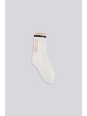 Bg Store Kız Çocuk Beyaz Çorap