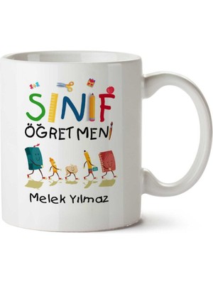 Kişiye Özel Sınıf Öğretmeni (6) Kupa Bardak