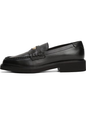 Tommy Hilfiger Kadın Loafer Ayakkabı FW0FW08633BDS
