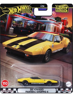 Hot Wheels Boulevard Premium Arabalar De Tomaso Pantera Gruppo 4 HRT75