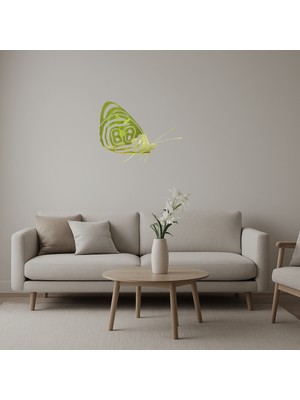 Cepte Toptan Estetik Kelebek Desenli Duvar Süsü - DROPX7958-4890