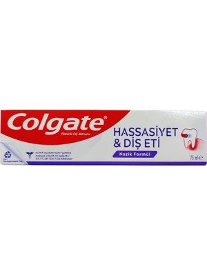 Colgate Hassasiyet ve Diş Eti Nazik Formül Diş Macunu 75 ml