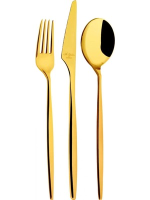 Aryıldız Studio Prestige Gold PVD 89 Parça Çatal Kaşık Bıçak Takımı