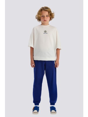 Bg Store Erkek Çocuk Beyaz Tshirt