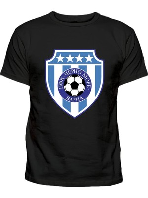 Pfk Çerno More Пфк Черно Море Baskılı Pamuklu T-Shirt