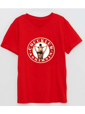 Çocukluk Aşkımsın Baskılı Çocuk Pamuklu Tshirt