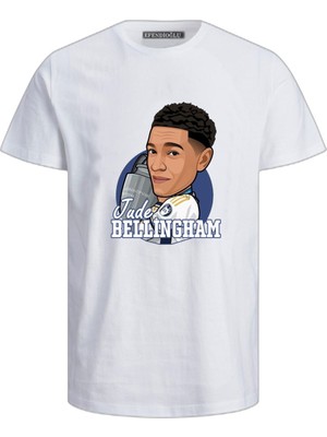 Bellingham Baskılı Pamuklu Çocuk T-Shirt