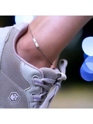 O Harfi Yazılı Dikdörtgen Figürlü 925 Ayar Gümüş Plakalı Hediyeye Özel Gümüş HALHAL-590HARF