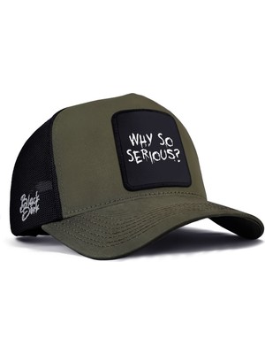 BlackBörk Haki-Siyah Şapka (Cap)