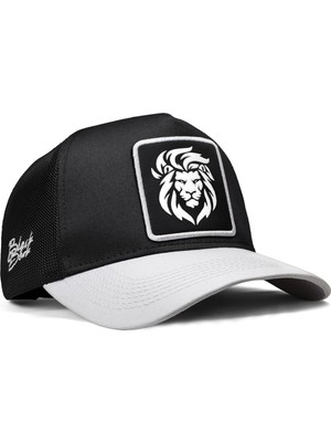 BlackBörk Beyaz Siperli - Siyah Şapka