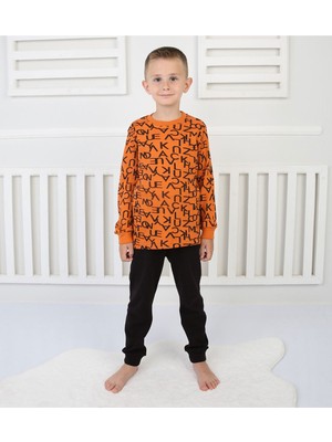Erkek Çocuk Pijama Takım Baskılı