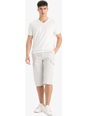 DeFacto %100 Pamuk Regular Fit Kapri E5363AX25SM