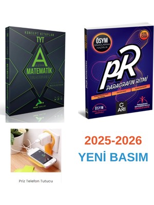 Paraf Yayınları Alıştıran Matematik ve Paragrafın Ritmi Set Priz Tutucu Hediyeli
