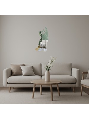 Oynayan Sevimli Kedi Aynalı Tablosu - DROPX9071-8571