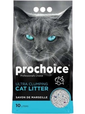 Prochoice Bentonit Marsilya Sabunlu Topaklanan Doğal Kedi Kumu 10