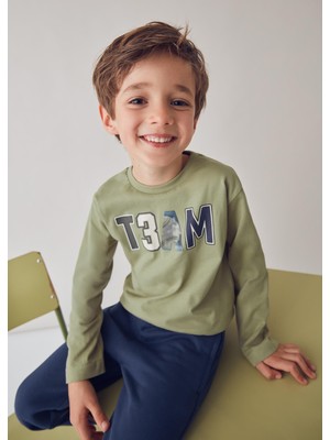 Mayoral Erkek Çocuk Sweatshirt Yeşil