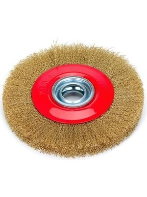 Sedef Saçaklı Daire Tel Fırça 80 mm 55310