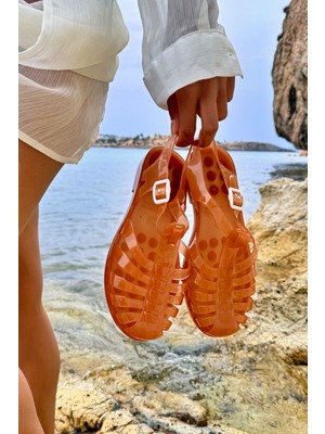 Medusa Jelly Kadın Sandalet Kaymaz Rahat Taban