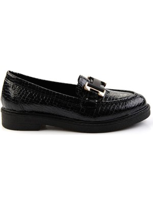 Siyah  Kadın Loafer Ayakkabı K01257050011