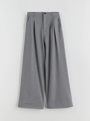 Lcw Kids  Wideleg Pileli Kız Çocuk Pantolon  (W5)