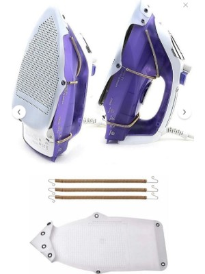 Teflon Silikon Yanmaz Ütü Taban Koruyucu Yapışmaz Isı Kalkanı (250°C Dayanıklı) Hassas Kumaşlar Için