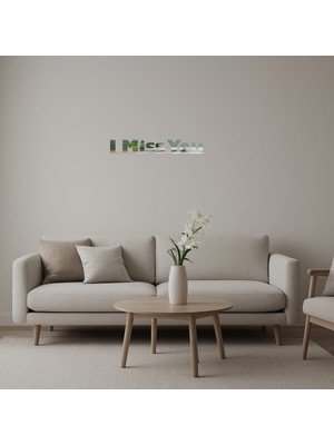 Cepte Toptan Özlem Dolu Anılar Için Dekoratif  Aynalı Tablo - DROPX8659-4187