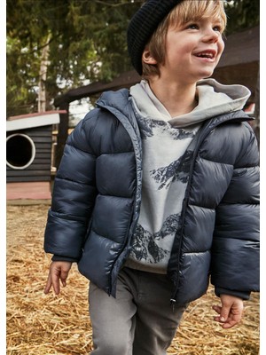 Mayoral Erkek Çocuk Şişme Kışlık Mont Gri