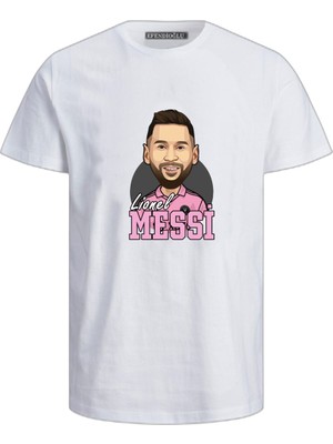 Messi Baskılı Pamuklu Çocuk T-Shirt