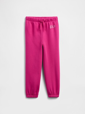 Gap Kız Bebek Koyu Pembe Gap Relaxed Gap Logo Pull-On Jogger