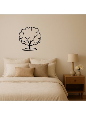 Ağaç Silueti Mdf Dekoratif Tablo - DROPX2220-6416