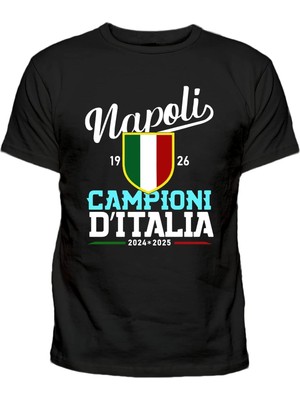 Champione Napoli Şampiyon 2022-2023 Sezonu Erkek T-Shirt
