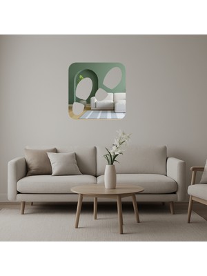 Cepte Toptan Ayak Izi  Dekoratif Duvar Sanatı - DROPX1015-9408