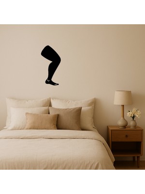 Cepte Toptan Bacak Figürü Mdf Duvar Dekoru - DROPX3708-8048