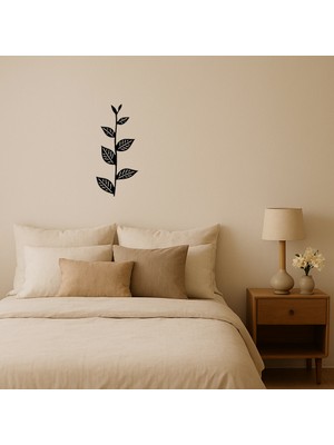 Cepte Toptan Geometrik Yaprak Desenli Mdf Iç Mekan Tablo - DROPX9414-3867