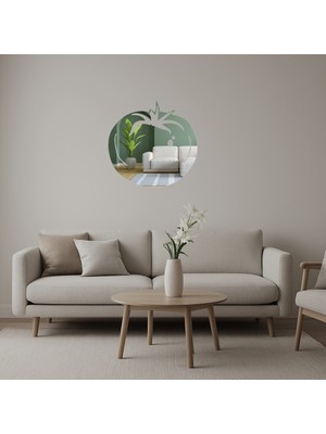 Cepte Toptan Taze Domates Motifli  Dekoratif Duvar Aynalı Tablosu - DROPX6398-2813