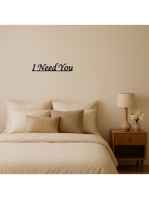 Cepte Toptan I Need You Şık Mdf Tablo - DROPX9641-9555