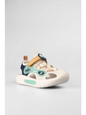 26-31 Numara Vicco Rocket Işıklı Sandalet - Bej