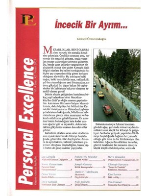 Personal Excellence - Yaşam Rotanızı Keşfedin - Incecik Bir Ayrım - Retro Eski Basım Koleksiyon (Nisan 2003 Yıl:4 Sayı:42)