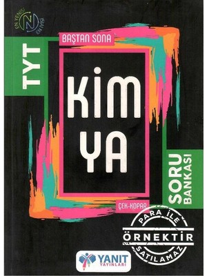 Yks Tyt Baştan Sona Kimya Soru Bankası