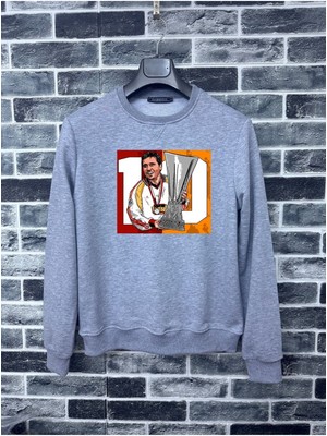 Legends George Hagi 10 Pamuklu Erkek Sweatshirt