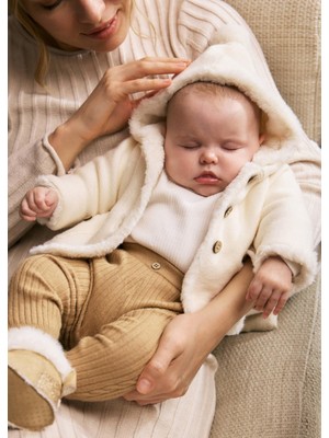 Mayoral Newborn Ponponlu Triko Hırka Krem