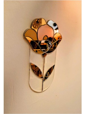 Renkli Pleksi Ayna Duvar Dekoru, Şık ve Modern Tasarım, Dekoratif Kullanım Imkanı