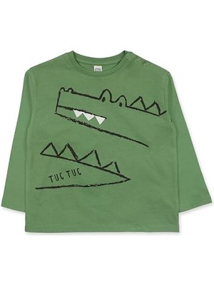 Erkek Çocuk Basklı Tshirt