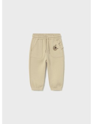 Mayoral Erkek Bebek Paçası Lastikli Eşofman Altı Bej