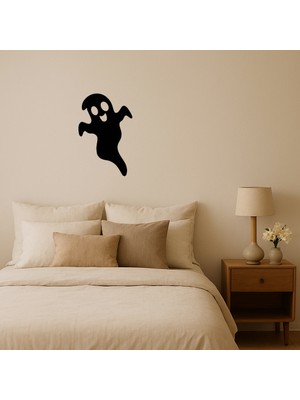 Cepte Toptan Eğlenceli Hayalet Figürlü Mdf Duvar Tablosu - DROPX3035-6183