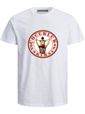 Çocukluk Aşkımsın Baskılı Çocuk Pamuklu Tshirt