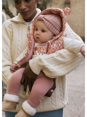 Mayoral Newborn Kız Bebek Yelekli Eşofman Takım Pembe