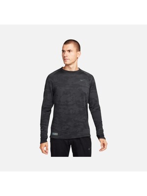 Nike Therma-Fit Adv  Erkek Siyah Koşu  Üst - (FB8538-010)