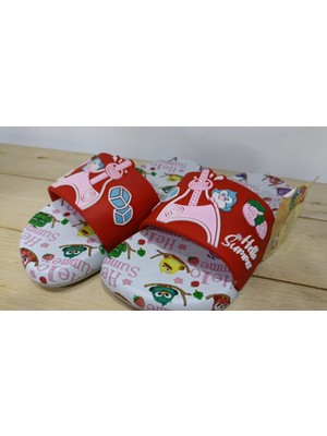 Yazlık Kız Çocuk Rahat Taban Günlük Terlik